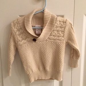 Boys Cable Knit Sweater. 18 M